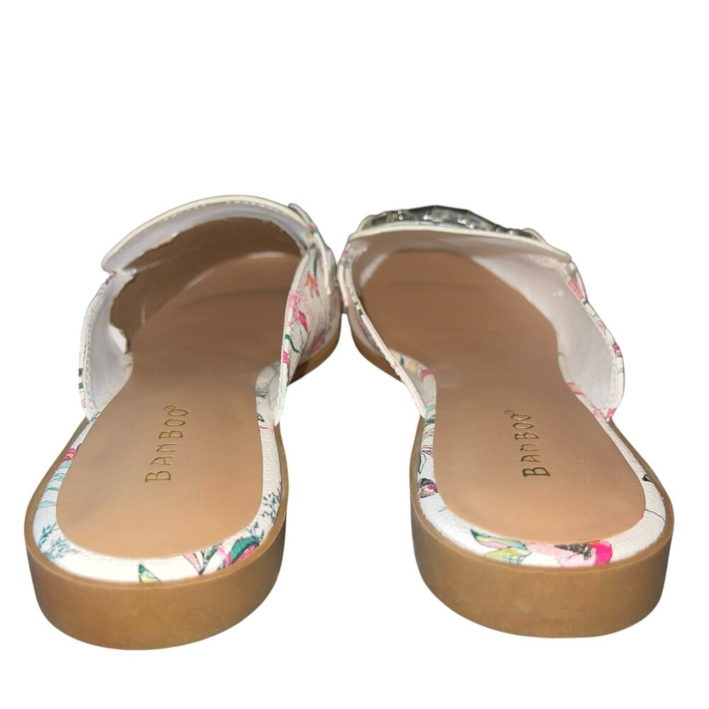 Bamboo Mules Floral Printed - Picture 7 of 10
